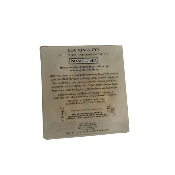 Bath & Body Works Island Colada Wallflower Refills Set of 2 Retired, New & Rare! - Picture 4 of 6